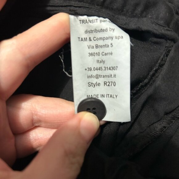 Transit Par such black Rolled Pant, size “3” (size 8) - Picture 11 of 12